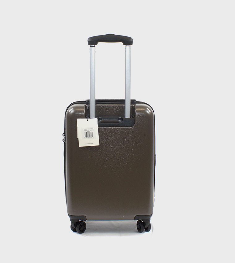 Buy Calvin Klein OVERLAY Hard Shell Spinner Luggage Trolley Bag