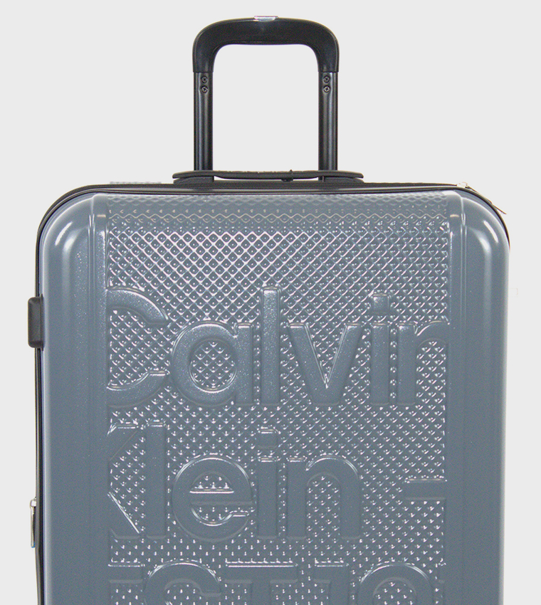 Est. In NYC Hard Shell Spinner Luggage Trolley Bag with TSA Lock - 28" (Large)