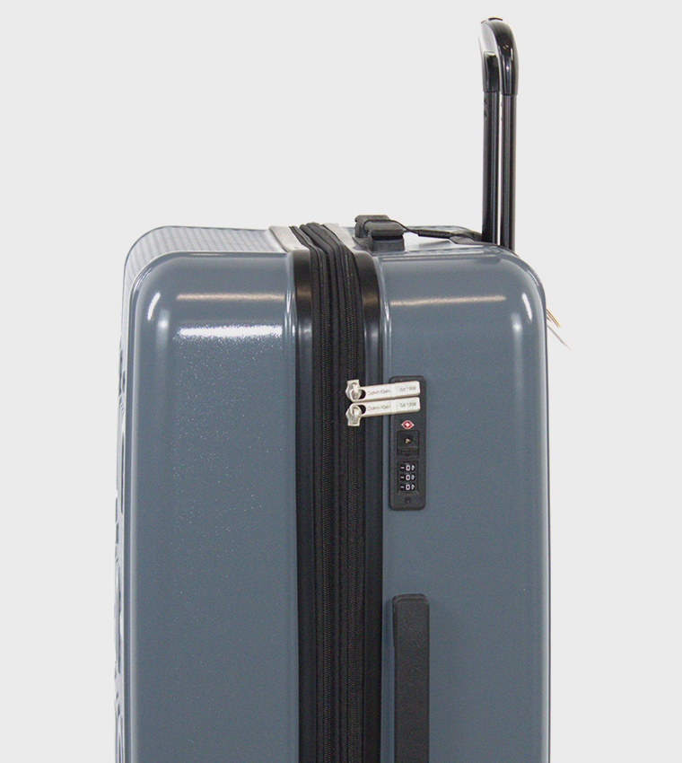 Est. In NYC Hard Shell Spinner Luggage Trolley Bag with TSA Lock - 28" (Large)