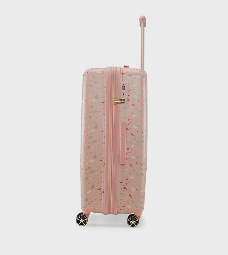 Buy Calvin Klein TERRAZZO ISLAND Large Printed Hardshell Trolley