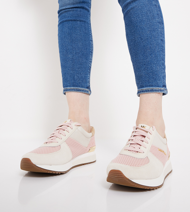ALLIE Color Block Lace Up Training Shoes