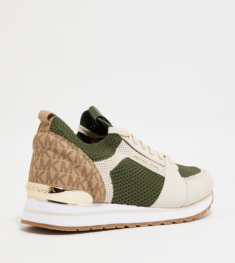 BILLIE Lace Up Knit Sneakers