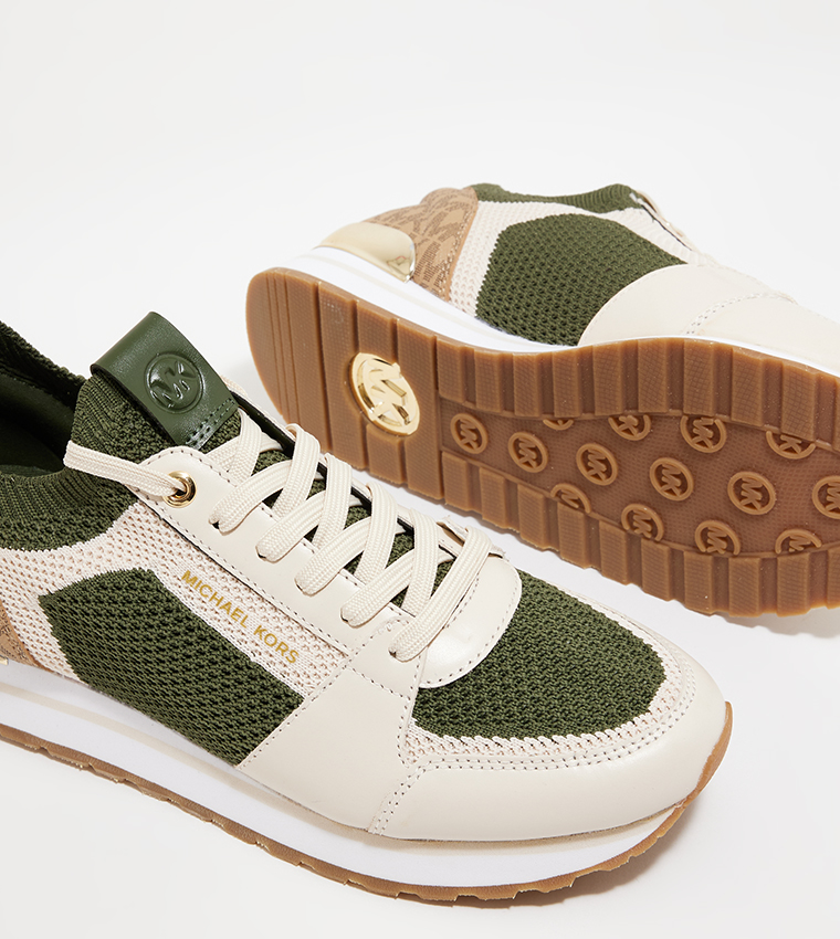 BILLIE Lace Up Knit Sneakers