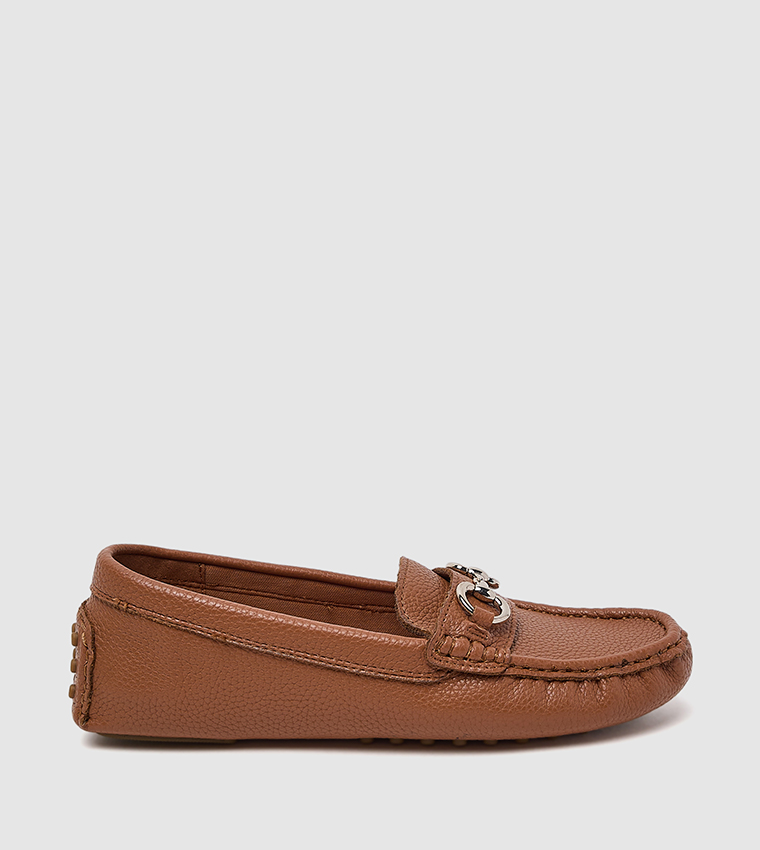 CHRYSTIE Textured Loafers