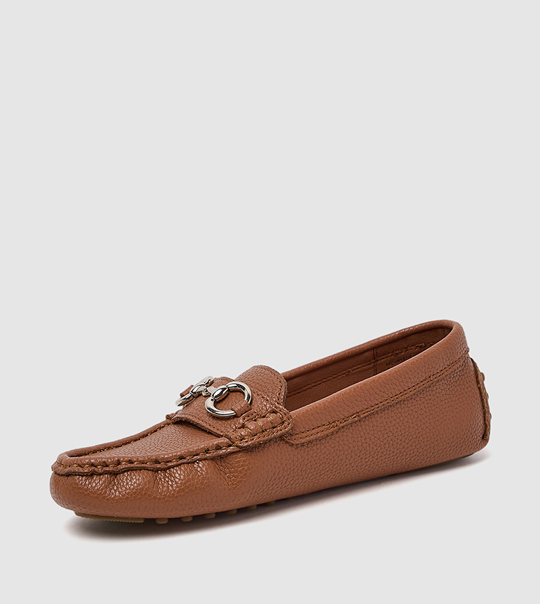 CHRYSTIE Textured Loafers