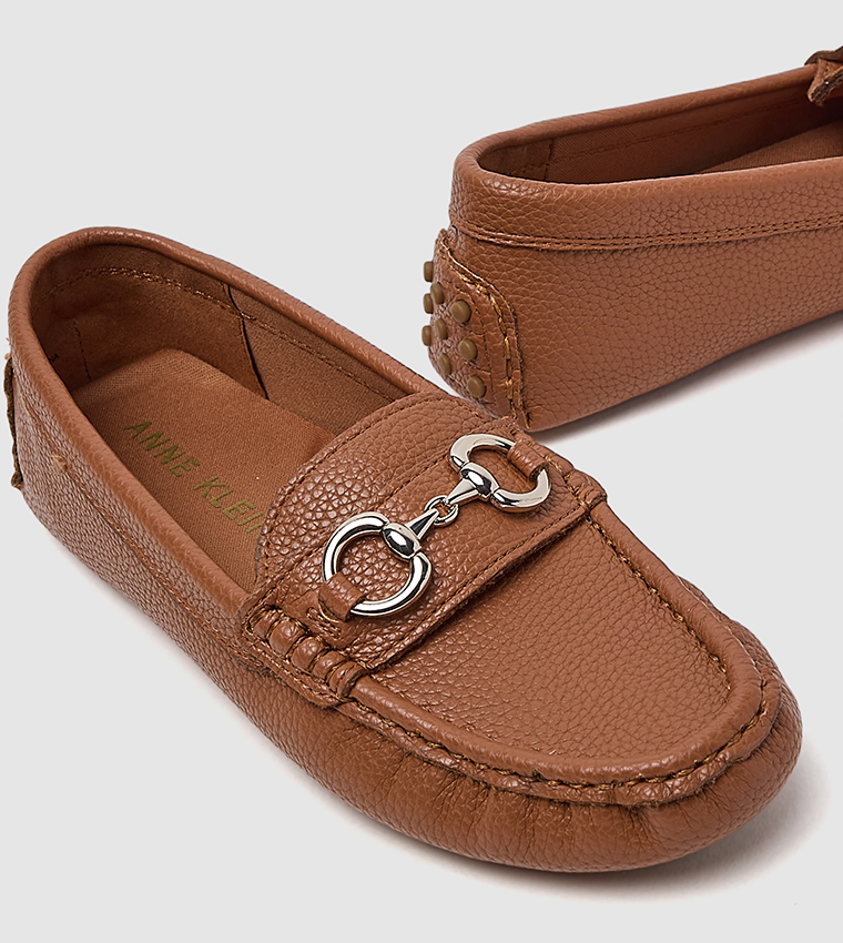 CHRYSTIE Textured Loafers