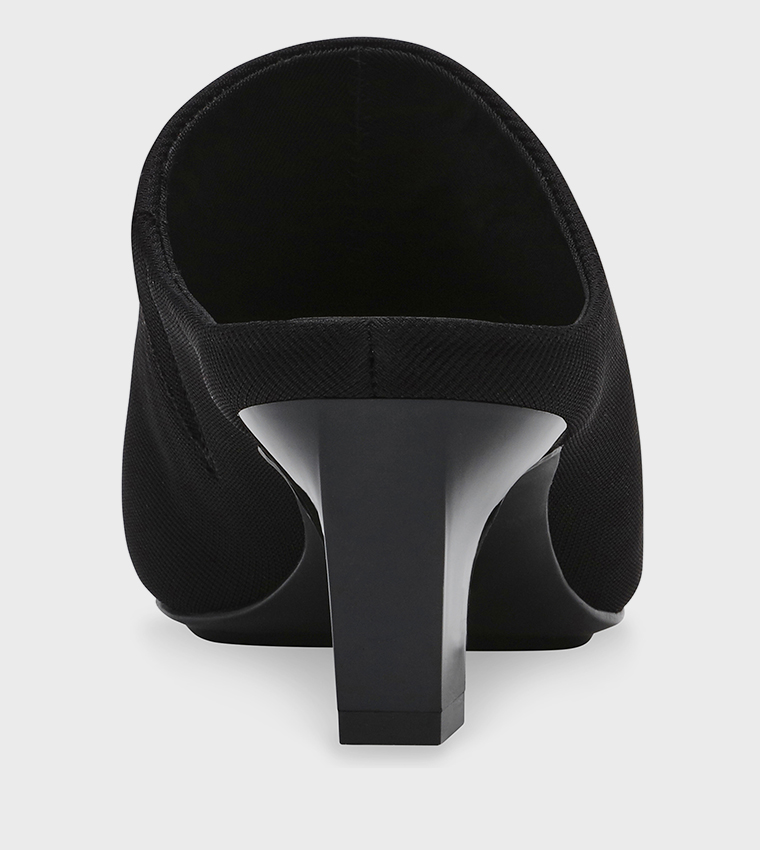 AKSABRINE Kitten Heel Mules