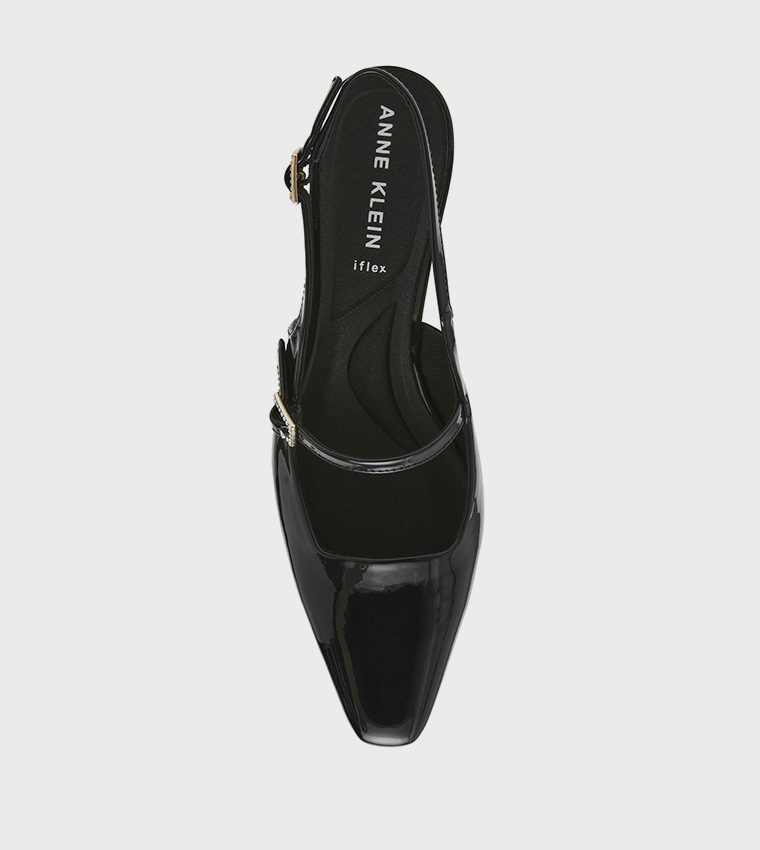 AKTYRA Kitten Heel Slingback Pumps