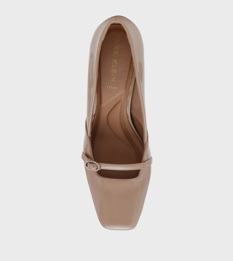 AKLAURAL Block Heel Pumps