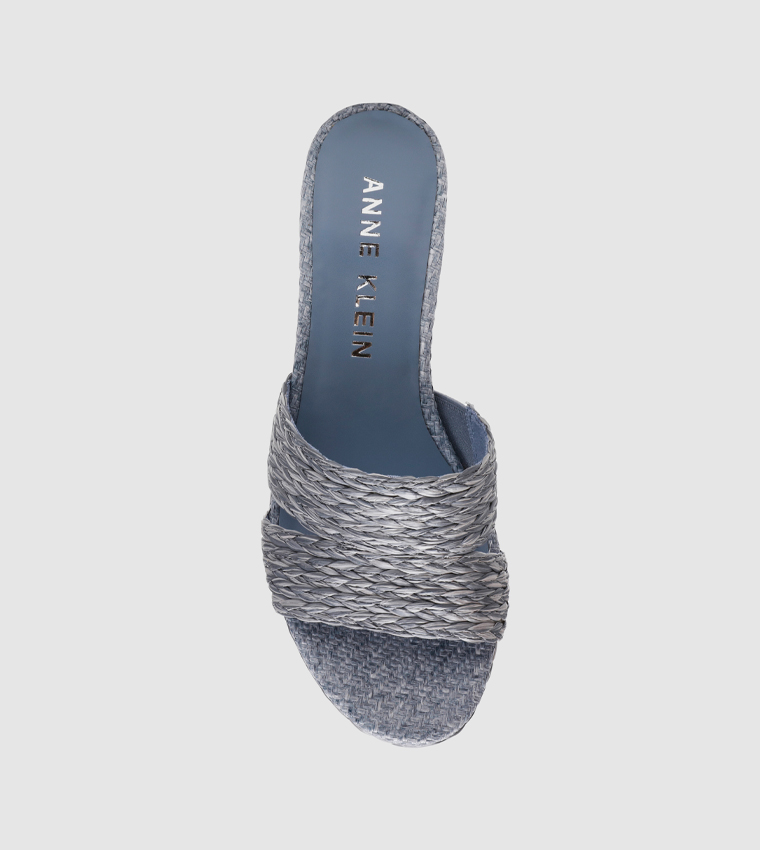PALMER Raffia Platform Heel Sandals