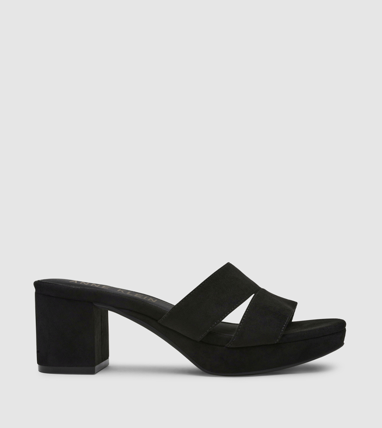 PALMER Suede Platform Heel Sandals