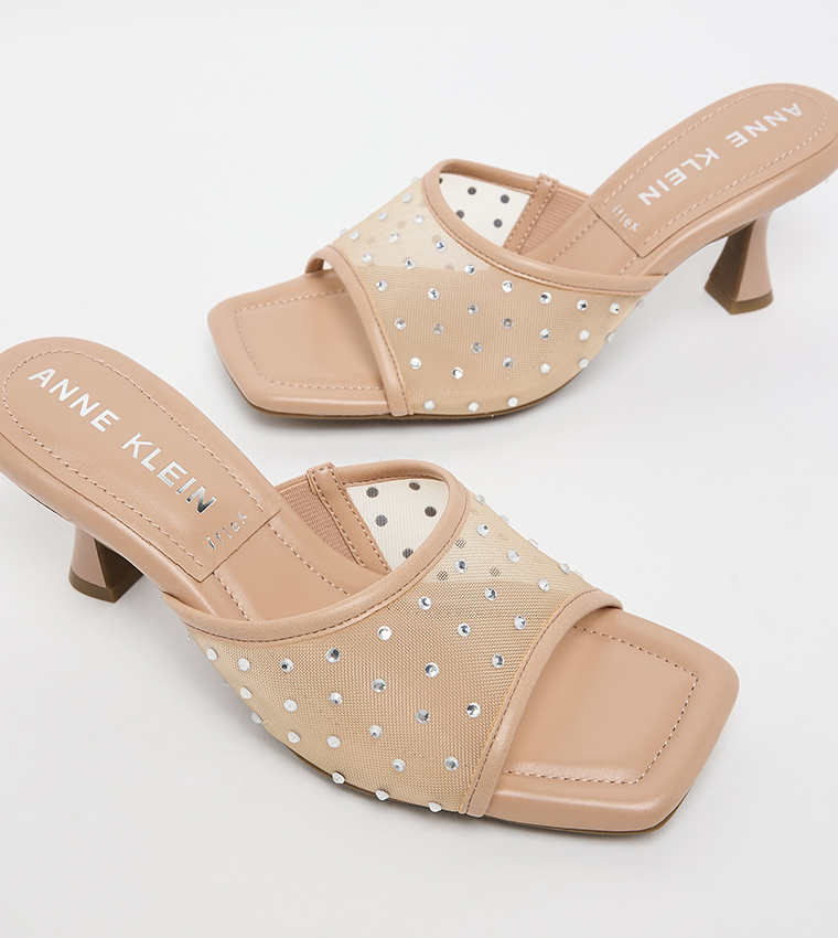 JULIE Embellished Heel Sandals