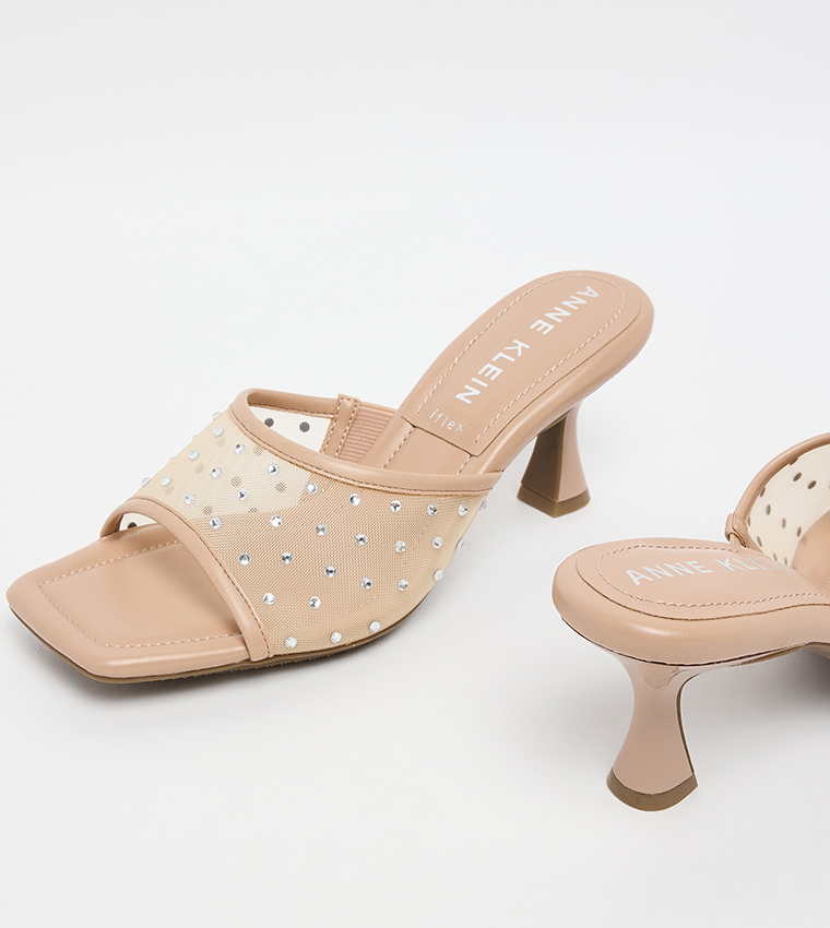 JULIE Embellished Heel Sandals