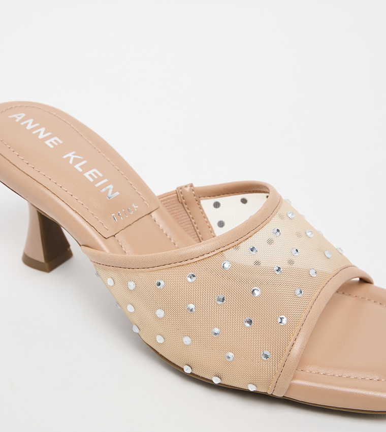 JULIE Embellished Heel Sandals
