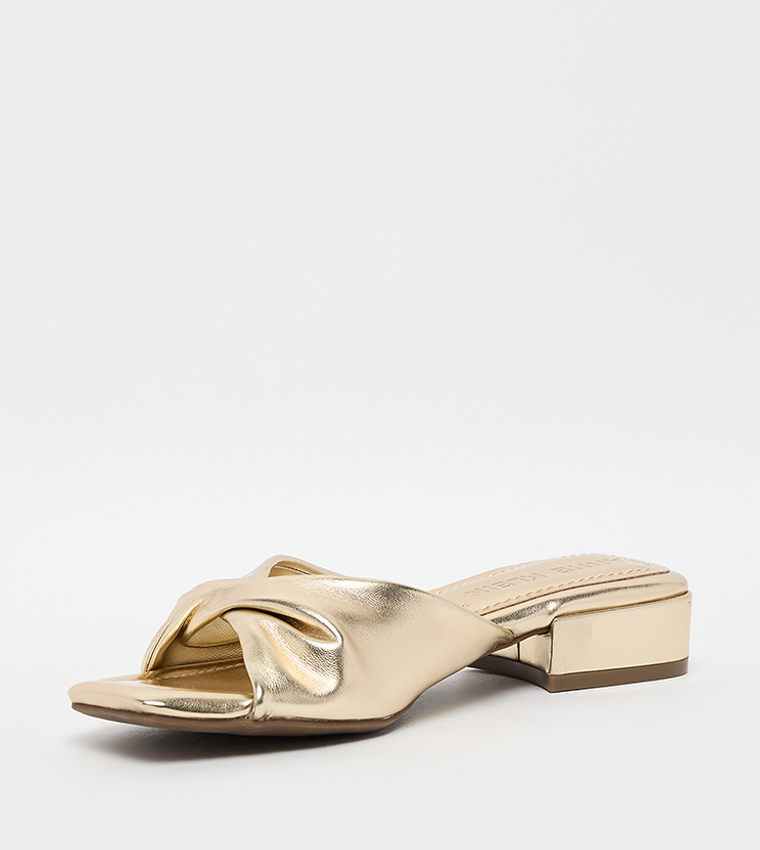 LORENA Low Block Heel Sandals