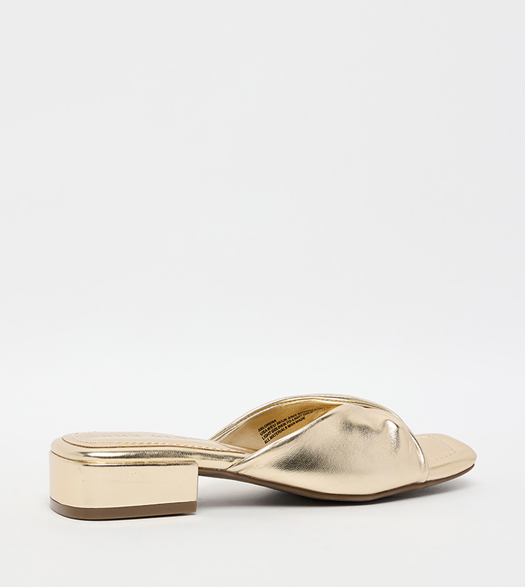 LORENA Low Block Heel Sandals