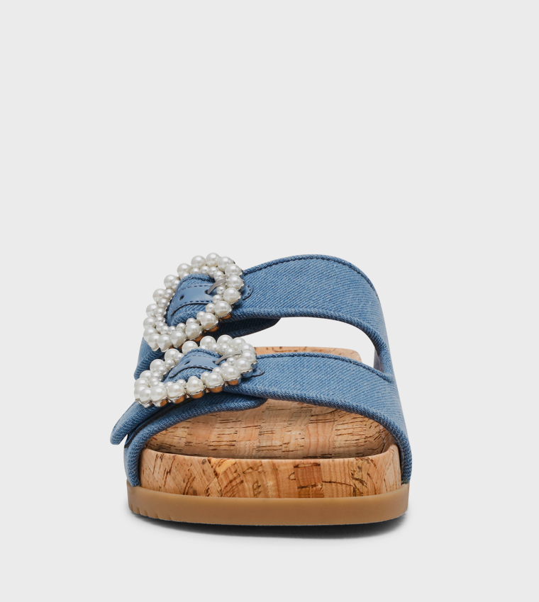 HAPPY Embellished Comfort Sandals