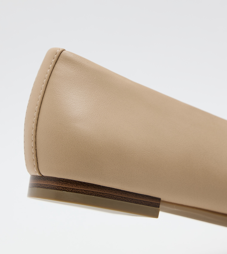 WILLOW Square Toe Ballerinas