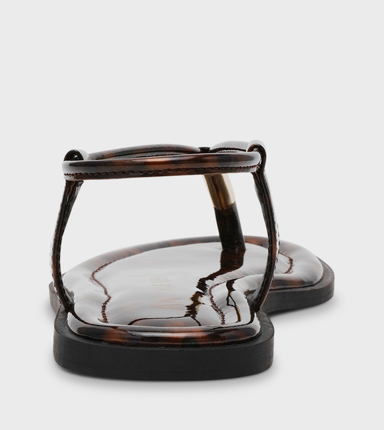 KYLIAN Thong-Strap Flat Sandals