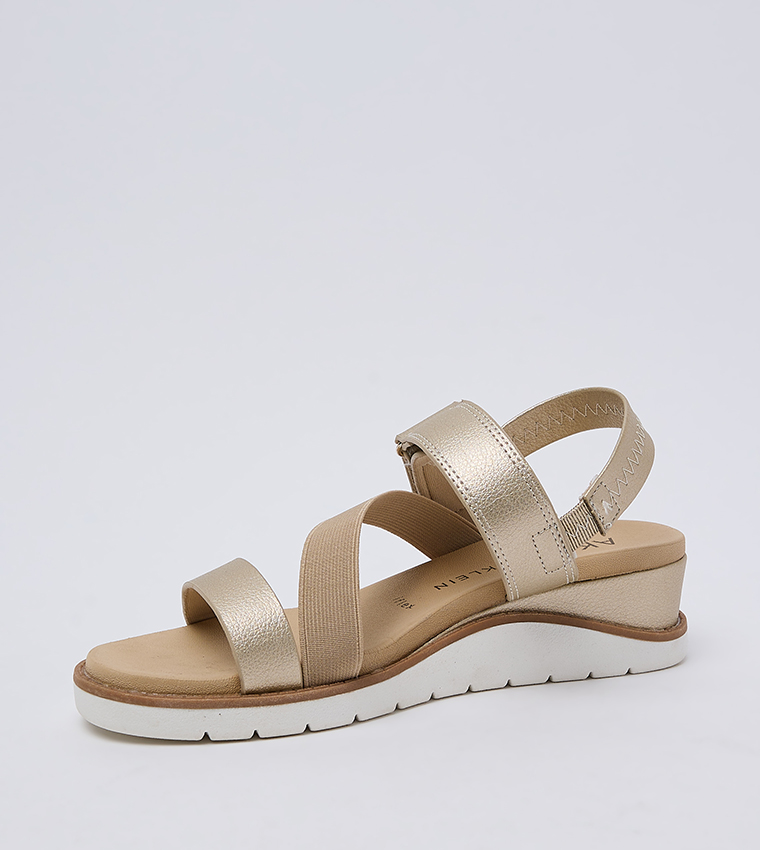 LUCINDA Velcro Closure Wedges