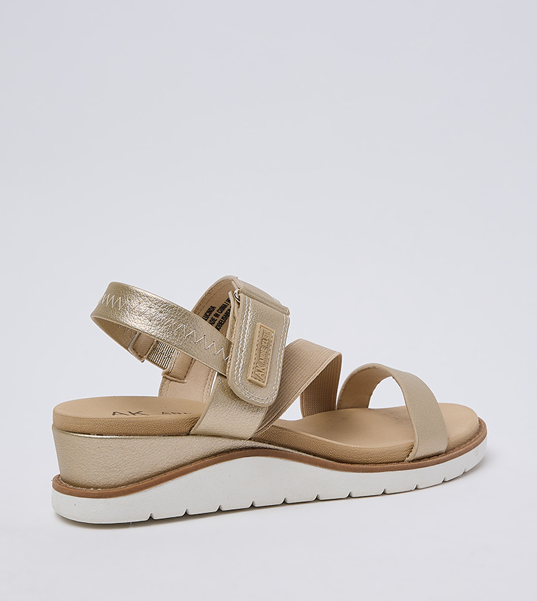 LUCINDA Velcro Closure Wedges