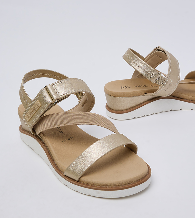 LUCINDA Velcro Closure Wedges