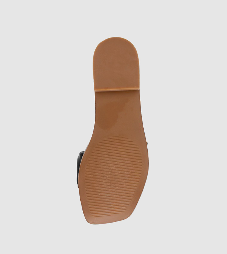 STASH Open Toe Flat Sandals