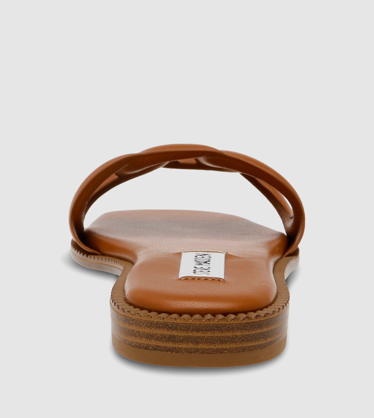STASH Open Toe Flat Sandals