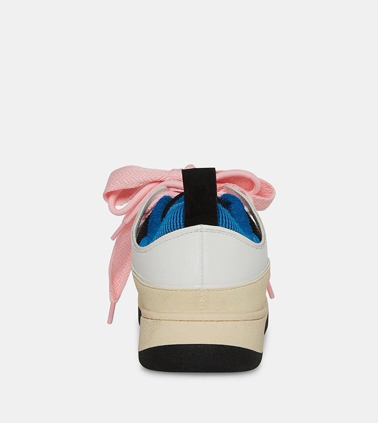 Buy Steve Madden ROARING Color Block Lace Up Sneakers In