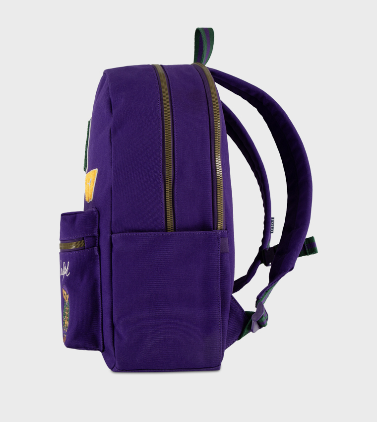 RLAN Embroidered Zippered Backpack