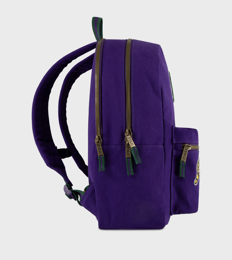 RLAN Embroidered Zippered Backpack