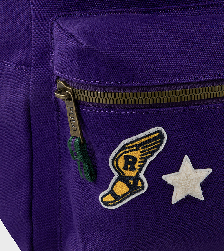 RLAN Embroidered Zippered Backpack