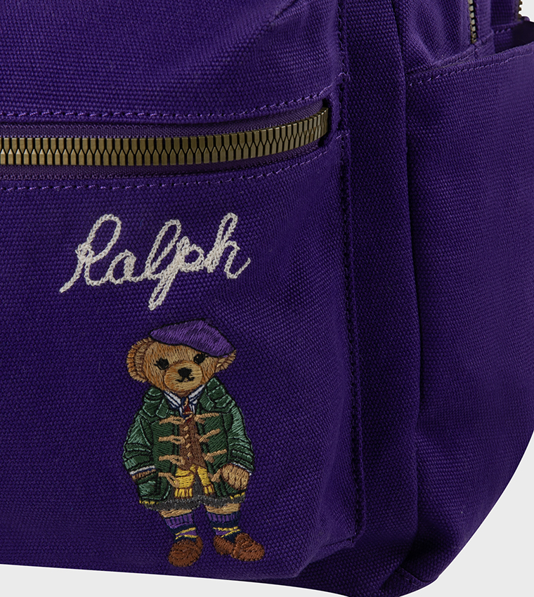RLAN Embroidered Zippered Backpack