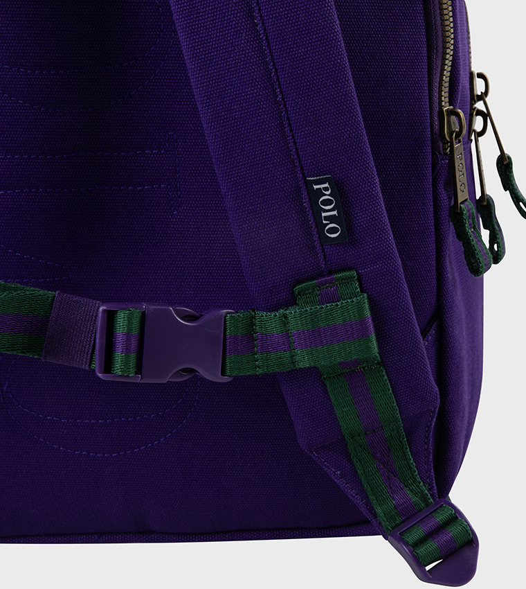 RLAN Embroidered Zippered Backpack