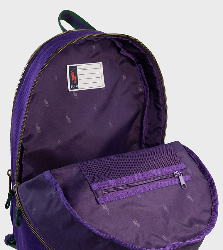 RLAN Embroidered Zippered Backpack