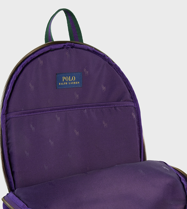 RLAN Embroidered Zippered Backpack