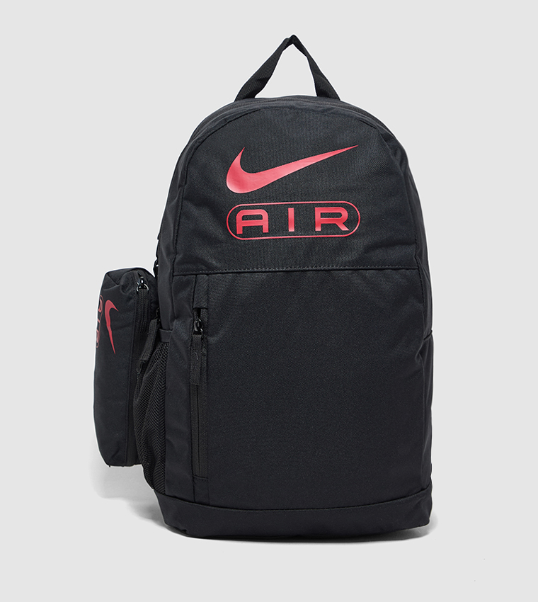 nike elemental backpack black and red