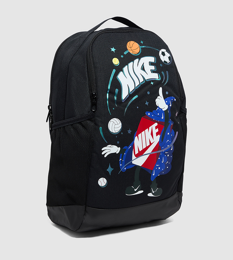 Brasilia Logo Printed Backpack, 18L