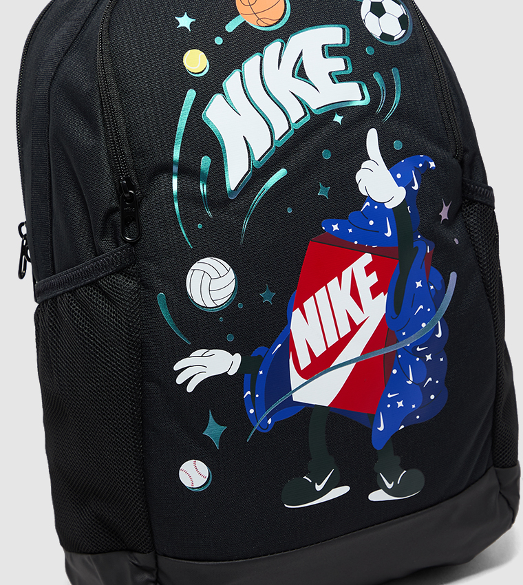 Brasilia Logo Printed Backpack, 18L
