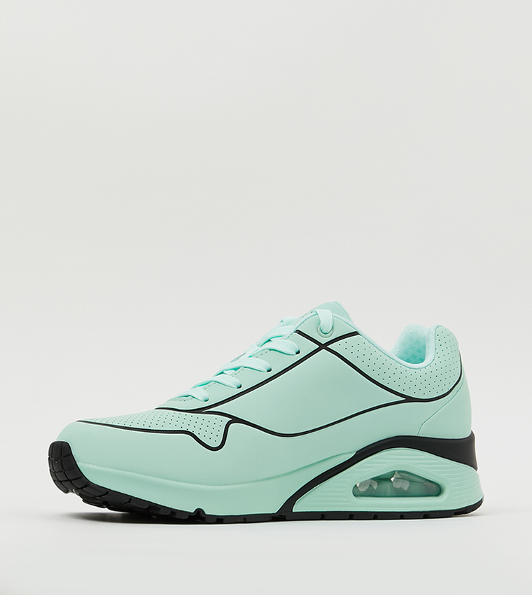 Buy Skechers UNO LIN E AIR Lace Up Sneakers In Mint 6thStreet UAE
