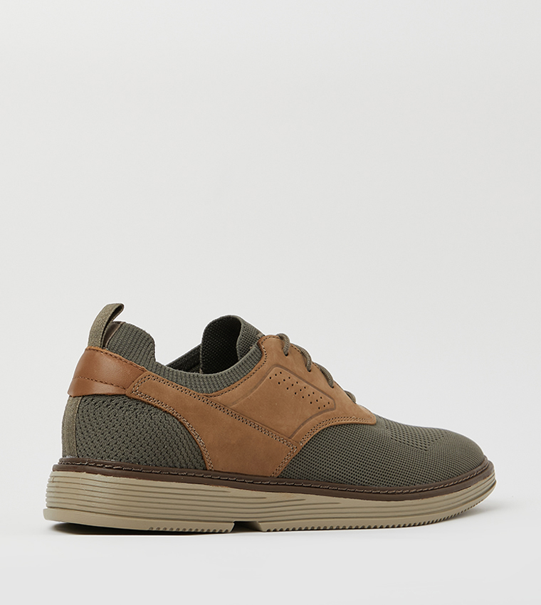 Boys' Lace-Up Dress Sneakers From The Children's Place – Faux Leather Casual Shoes For Kids