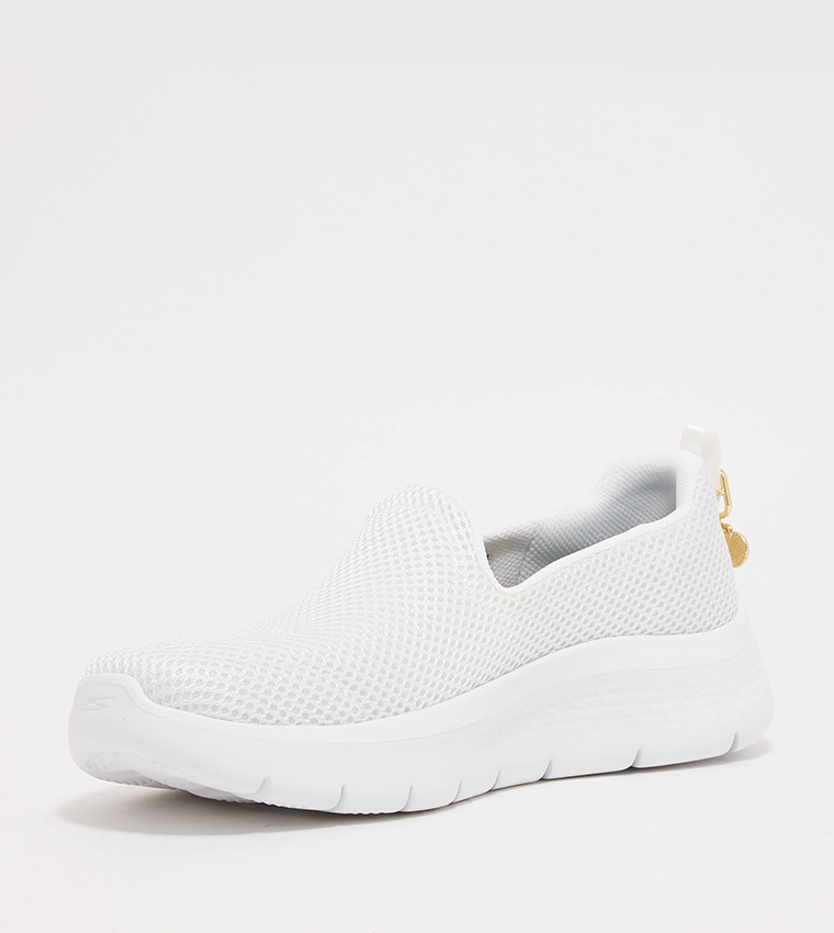 Buy Skechers GO WALK FLEX Slip On Shoes In White | 6thStreet Saudi Arabia