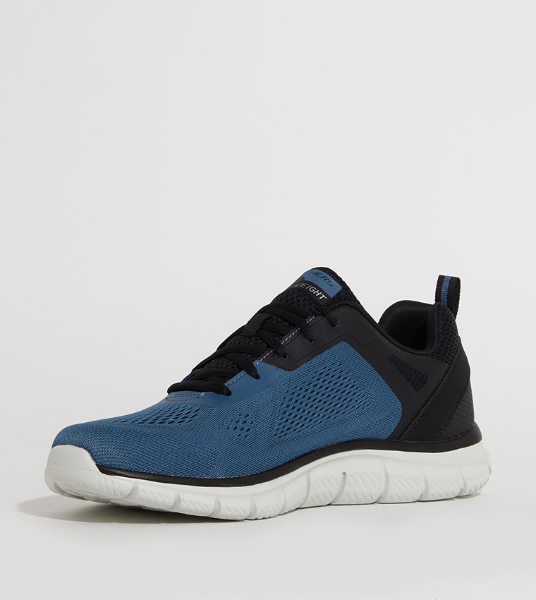 TRACK Color Block Lace Up Training Shoes