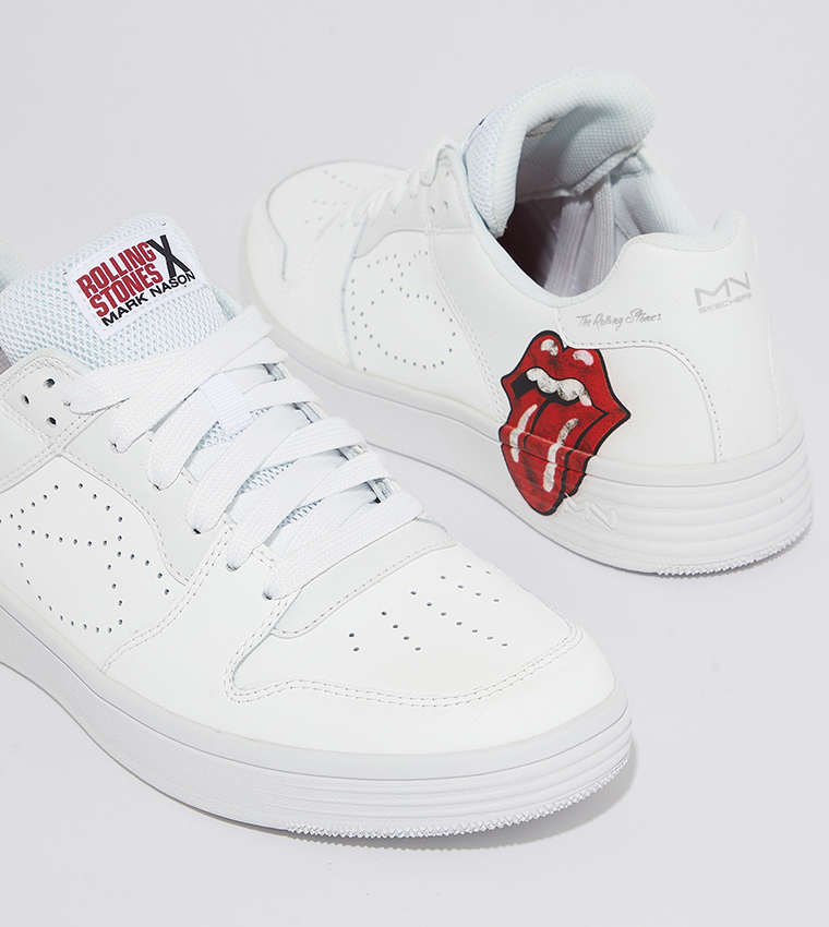 PALMILLA Printed Lace-Up Sneakers