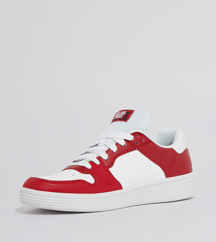 PALMILLA Color Block Lace-Up Sneakers