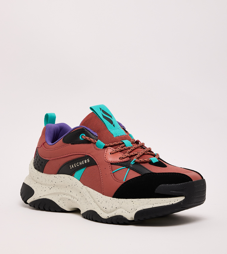 MOONHIKER Color Block Chunky Sneakers