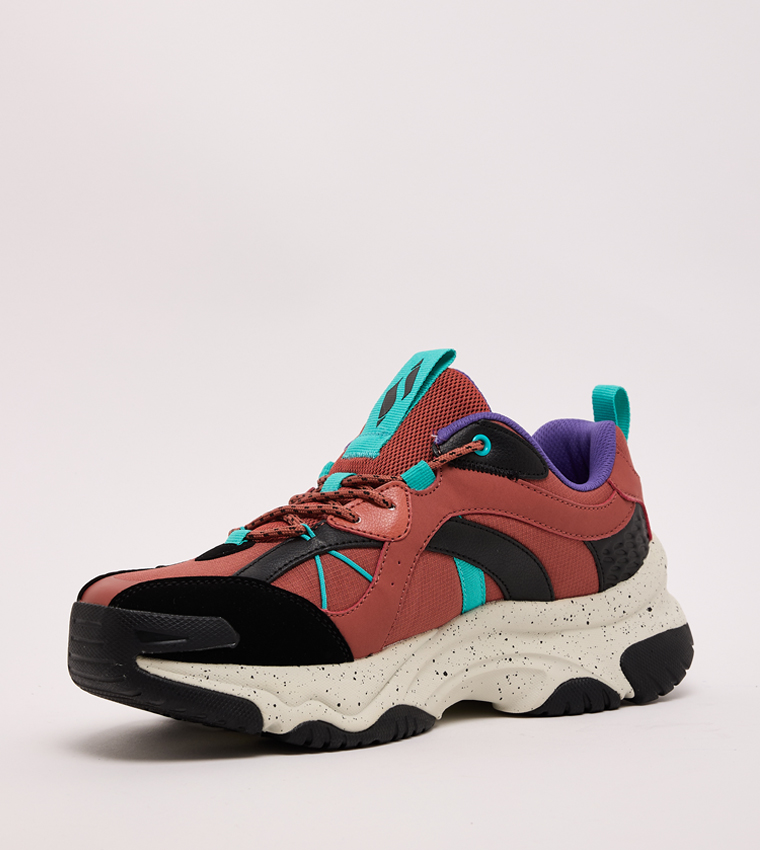 MOONHIKER Color Block Chunky Sneakers