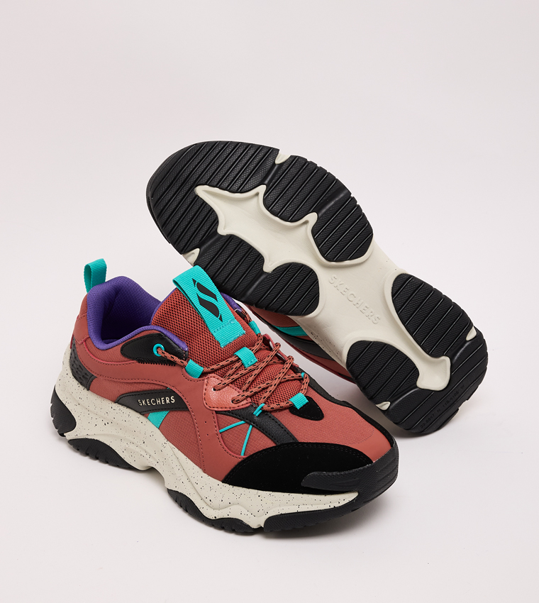 MOONHIKER Color Block Chunky Sneakers