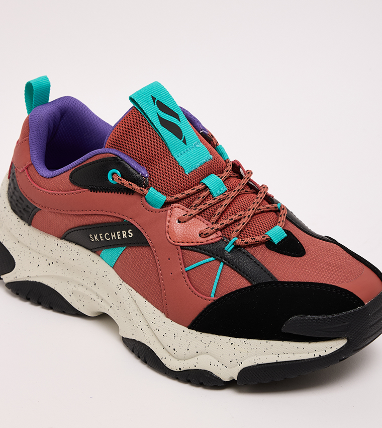 MOONHIKER Color Block Chunky Sneakers