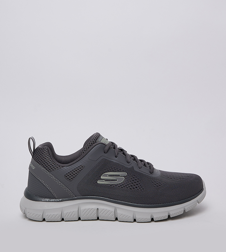 TRACK Logo Detail Running Shoes